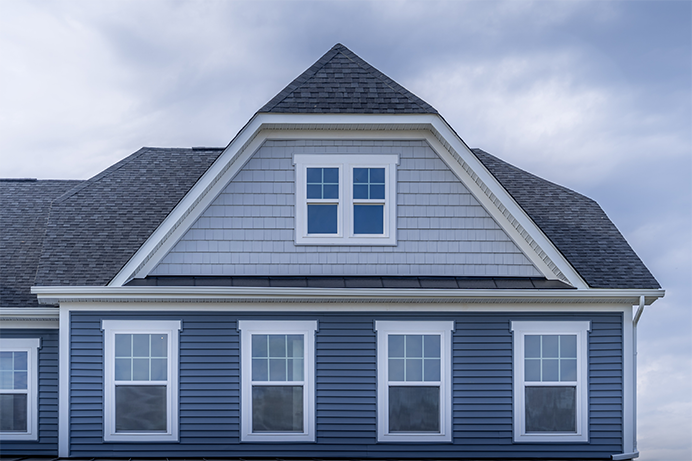 blue house